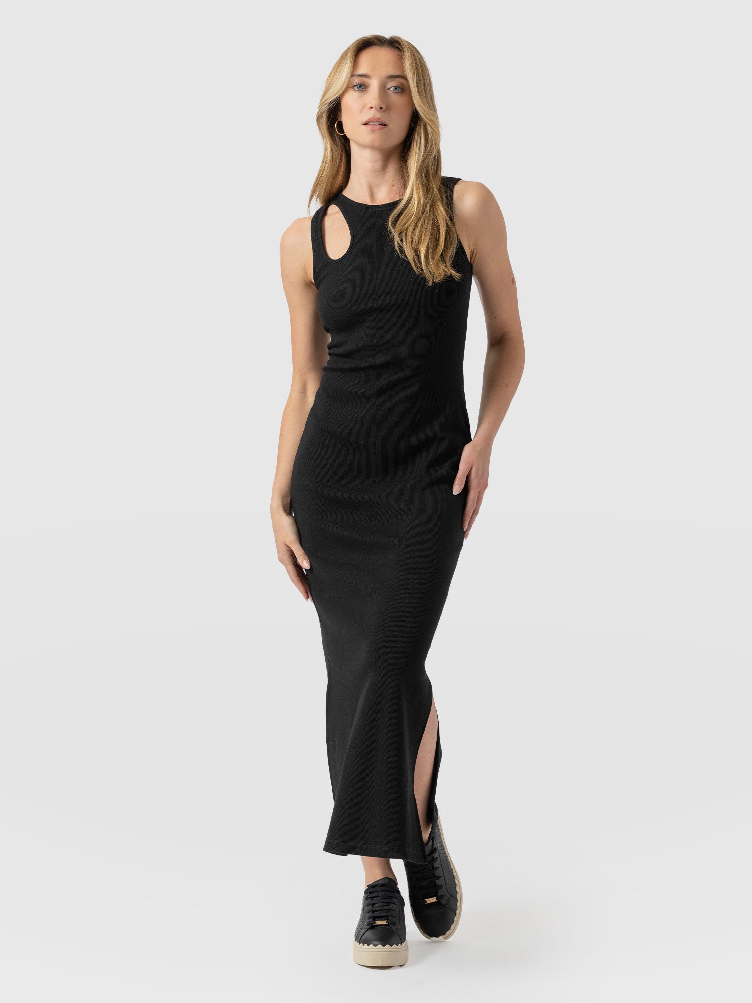 Axel Cut Out Dress - Black - Women's Dresss | Saint + Sofia® EU